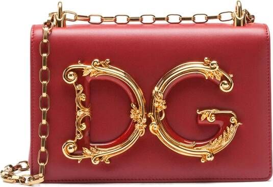 Dolce & Gabbana DG Girls crossbodytas Rood