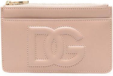 Dolce & Gabbana DG Logo portemonnee met DG-logo Beige