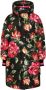 Dolce & Gabbana Donsjack met bloemenprint Zwart - Thumbnail 1