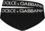 Dolce & Gabbana Bikinislip met dubbele tailleband Zwart - Thumbnail 1