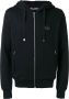 Dolce & Gabbana drawstring zip hoodie Zwart - Thumbnail 1