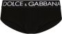 Dolce & Gabbana Drie slips met logoprint Zwart - Thumbnail 1