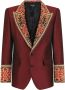 Dolce & Gabbana Smoking verfraaid met stras Rood - Thumbnail 1