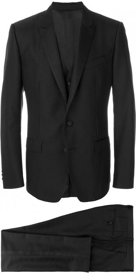 Dolce & Gabbana driedelig pak Zwart