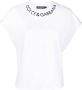 Dolce & Gabbana T-shirt met geborduurd logo Wit - Thumbnail 1