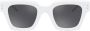 Dolce & Gabbana Eyewear DG Icon zonnebril met D-montuur Wit - Thumbnail 1
