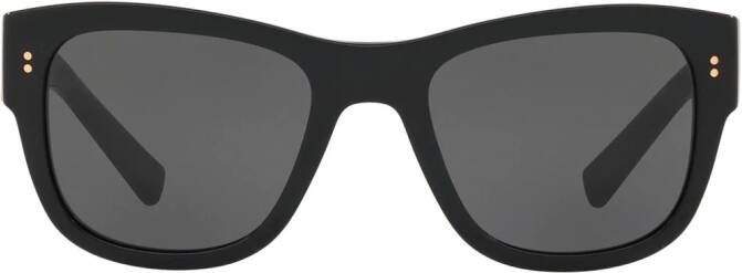 Dolce & Gabbana Eyewear Domenico zonnebril met vierkant montuur Zwart