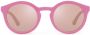 Dolce & Gabbana Eyewear Gamers zonnebril met rond montuur Roze - Thumbnail 1