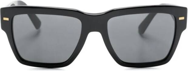 Dolce & Gabbana Eyewear Zonnebril met vierkant montuur Zwart