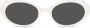 Dolce & Gabbana Eyewear Re-Edition DNA zonnebril met ovaal montuur Wit - Thumbnail 1