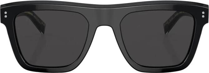 Dolce & Gabbana Eyewear Zonnebril met vierkant montuur Zwart