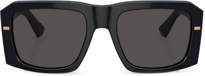 Dolce & Gabbana Eyewear Zonnebril met vierkant montuur Zwart