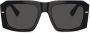 Dolce & Gabbana Eyewear Zonnebril met vierkant montuur Zwart - Thumbnail 1
