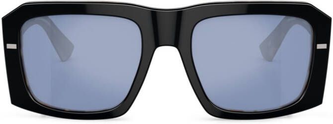 Dolce & Gabbana Eyewear Zonnebril met vierkant montuur Zwart