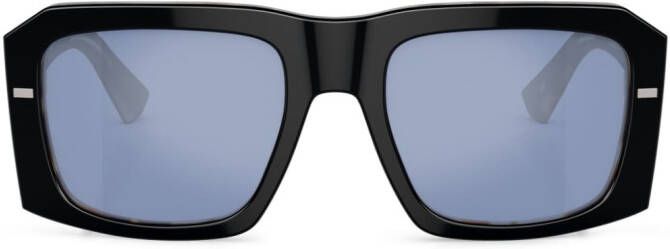 Dolce & Gabbana Eyewear Zonnebril met vierkant montuur Zwart