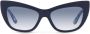 Dolce & Gabbana Eyewear Zonnebril met getinte glazen Blauw - Thumbnail 1