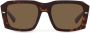 Dolce & Gabbana Eyewear Zonnebril met vierkant montuur Bruin - Thumbnail 1