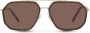Dolce & Gabbana Eyewear Zonnebril met bewerkt montuur Bruin - Thumbnail 1