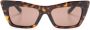 Dolce & Gabbana Eyewear Zonnebril met cat-eye montuur Bruin - Thumbnail 1