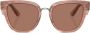 Dolce & Gabbana Eyewear Zonnebril met cat-eye montuur Bruin - Thumbnail 1