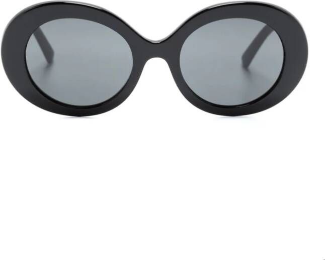 Dolce & Gabbana Eyewear Zonnebril met ovaal montuur Zwart