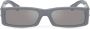 Dolce & Gabbana Eyewear Zonnebril met rechthoekig montuur Blauw - Thumbnail 1