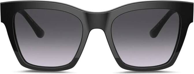 Dolce & Gabbana Eyewear Zonnebril met rond montuur Zwart