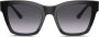 Dolce & Gabbana Eyewear Zonnebril met rond montuur Zwart - Thumbnail 1
