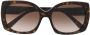 Dolce & Gabbana Eyewear Zonnebril met vierkant montuur Bruin - Thumbnail 1
