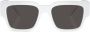 Dolce & Gabbana Eyewear Zonnebril met vierkant montuur Wit - Thumbnail 1