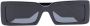 Dolce & Gabbana Eyewear Zonnebril met vierkant montuur Zwart - Thumbnail 1