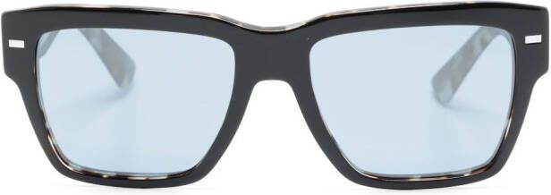 Dolce & Gabbana Eyewear Zonnebril met vierkant montuur Zwart
