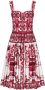 Dolce & Gabbana Flared jurk Rood - Thumbnail 1