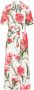 Dolce & Gabbana Blousejurk met bloemenprint Wit - Thumbnail 1