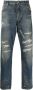 Dolce & Gabbana Gerafelde jeans Blauw - Thumbnail 1