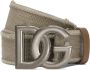 Dolce & Gabbana Riem met DG-logo Beige - Thumbnail 1