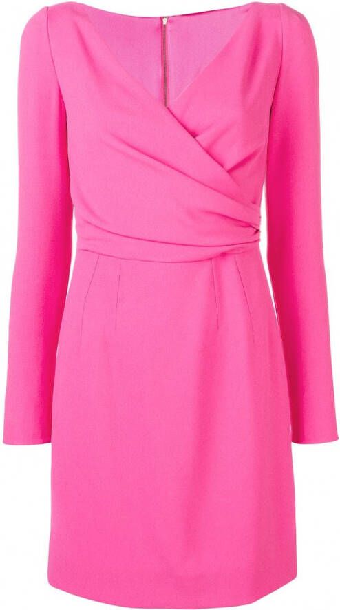 Dolce & Gabbana Getailleerde mini jurk Roze