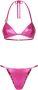 Dolce & Gabbana Glanzende bikini Roze - Thumbnail 1