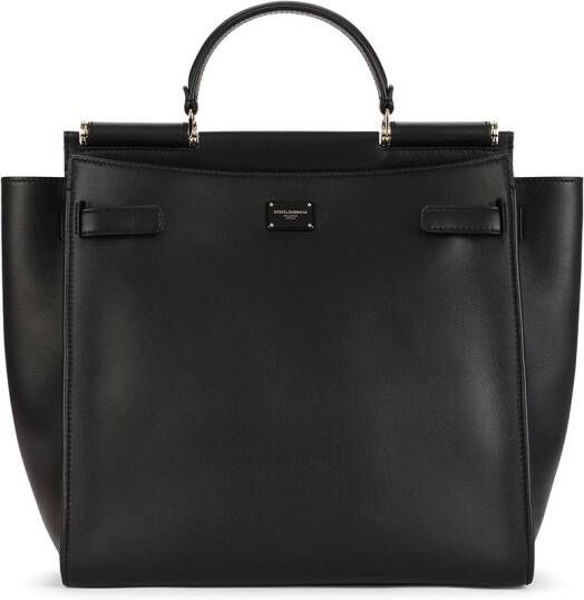 Dolce & Gabbana Sicily Soft shopper Zwart