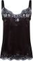 Dolce & Gabbana Hemd met afwerking van kant Zwart - Thumbnail 1
