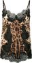 Dolce & Gabbana hemd met luipaarddessin Bruin - Thumbnail 1