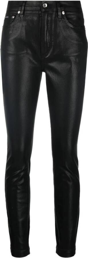 Dolce & Gabbana High waist jeans Zwart