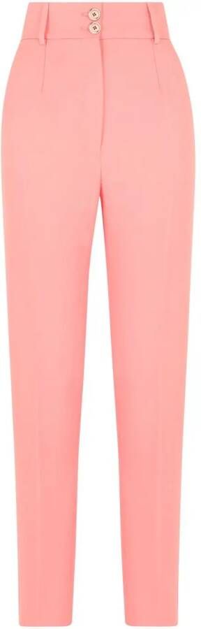 Dolce & Gabbana High waist pantalon Roze