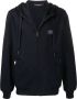 Dolce & Gabbana Hoodie met logopatch Blauw - Thumbnail 1