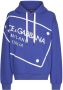 Dolce & Gabbana Hoodie met logoprint Blauw - Thumbnail 1