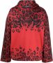 Dolce & Gabbana Hoodie met luipaardprint Rood - Thumbnail 1