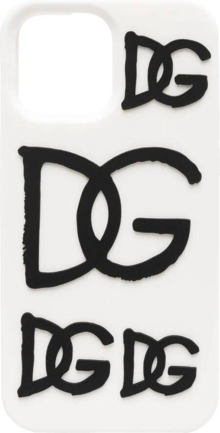 Dolce & Gabbana iPhone 13 Pro Max hoesje Wit