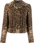 Dolce & Gabbana Jas met luipaardprint Bruin - Thumbnail 1