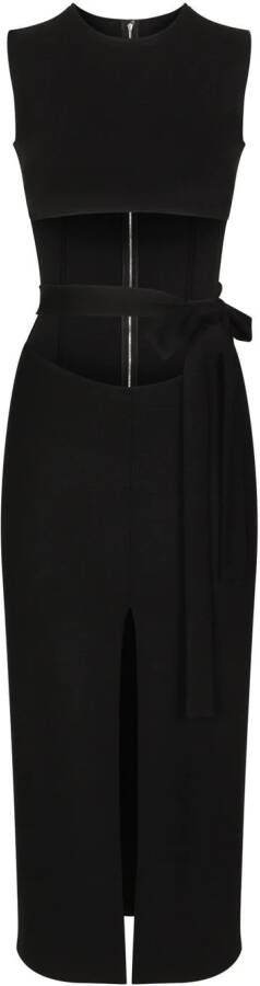 Dolce & Gabbana Jurk met ceintuur Zwart