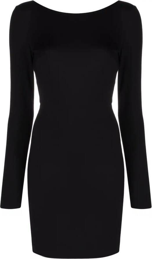 Dolce & Gabbana Punto Stoffa gebreide mini-jurk Zwart